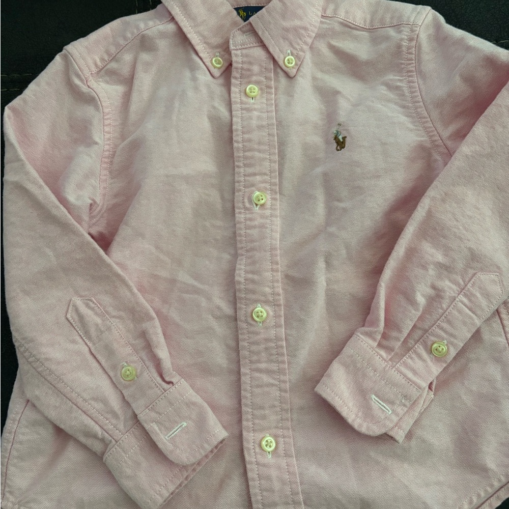 Polo by Ralph Lauren Light Pink Button-Down Shirt